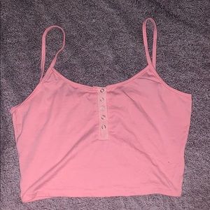 SHEIN pink tank top